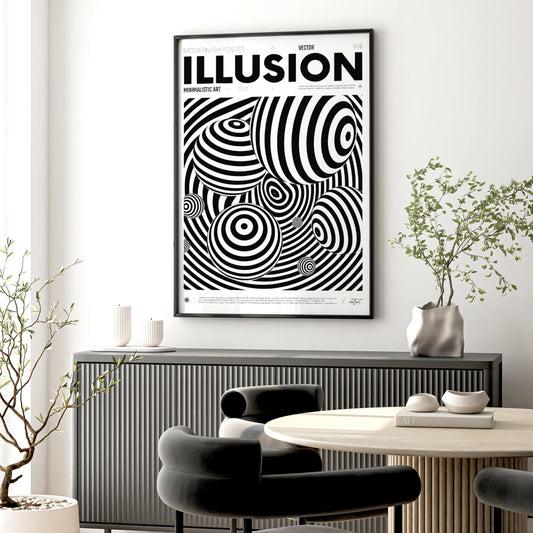 モノクロ ILLUSION