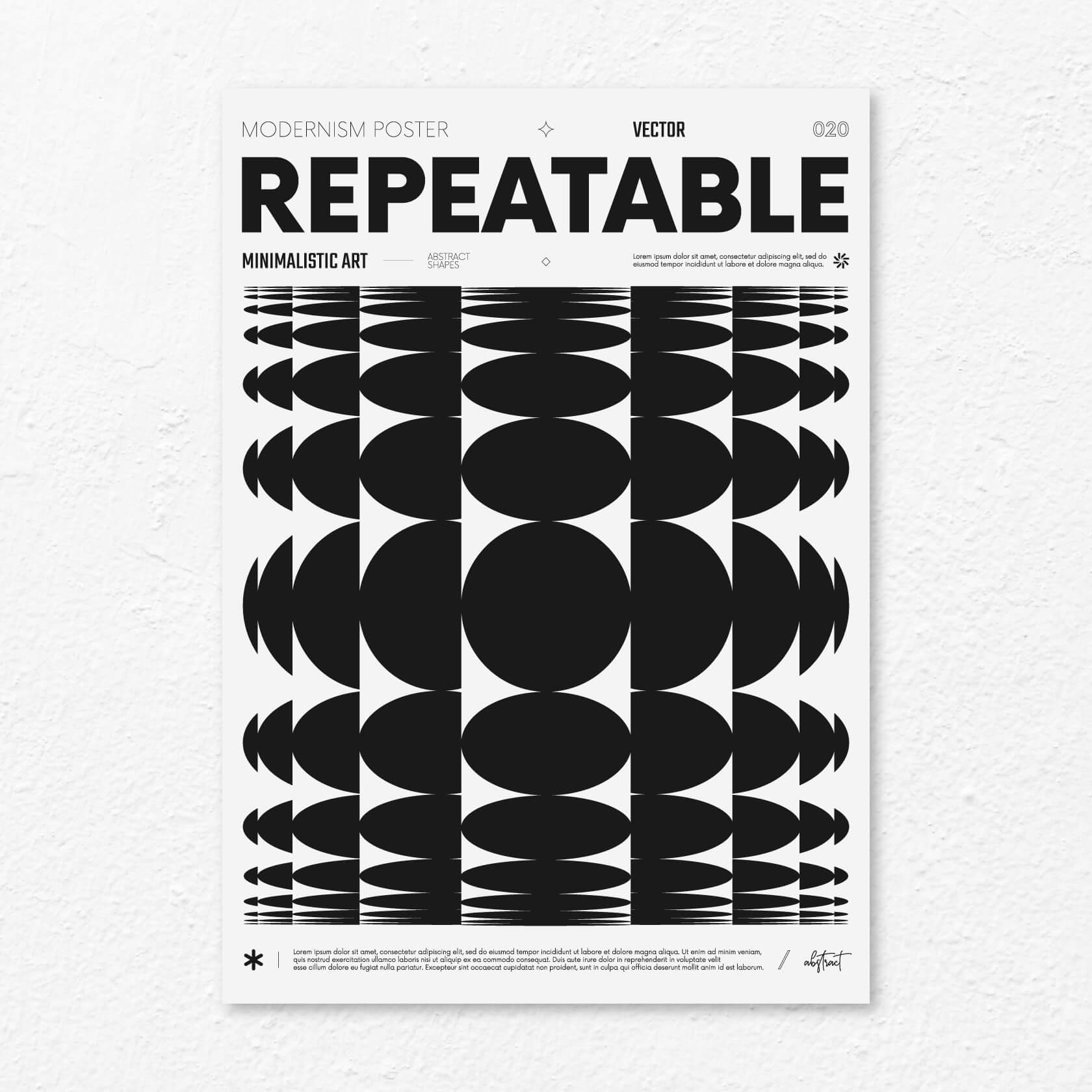 モノクロ REPEATABLE