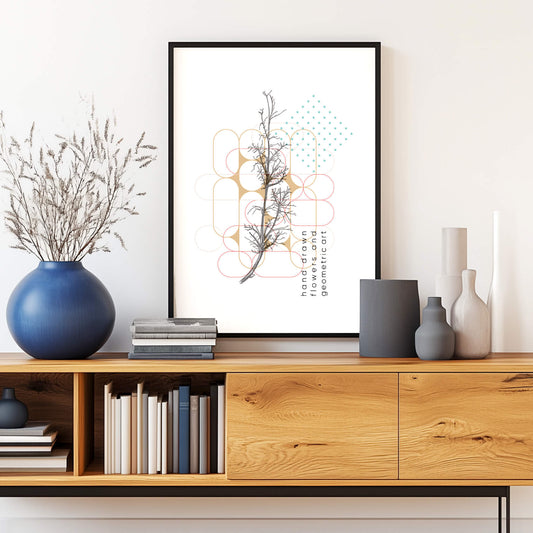 Flowers Geometric A