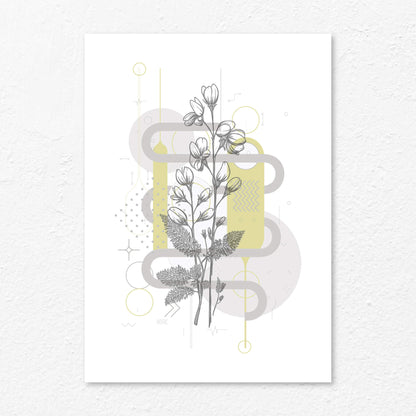 Flowers Geometric D